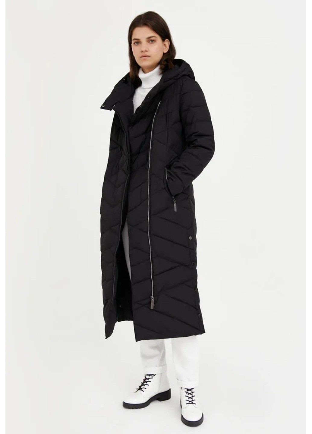 Чорна зимня зимова куртка a20-11009-200 Finn Flare