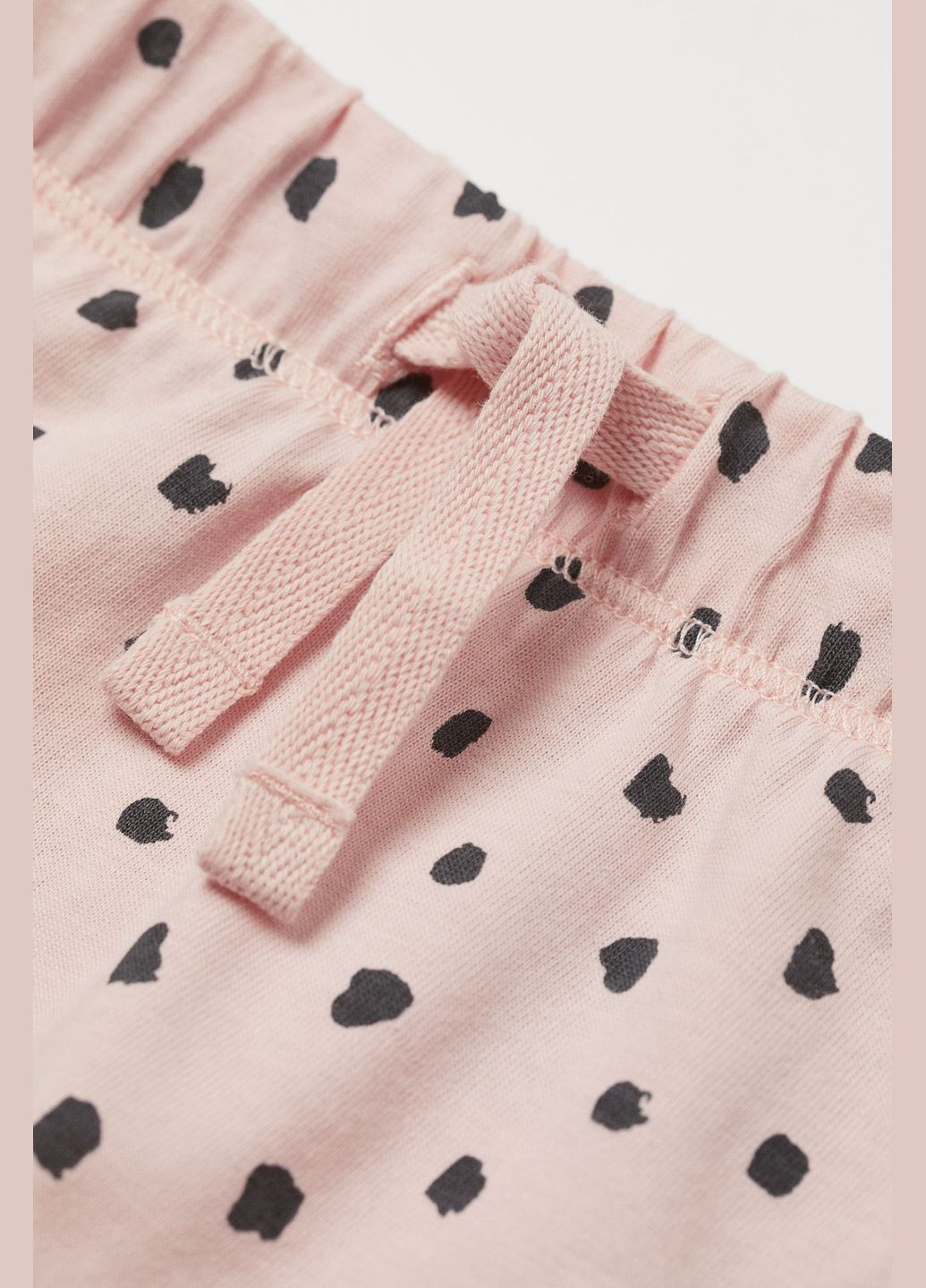 Світло-рожевий літній костюм (футболка, шорти) H&M