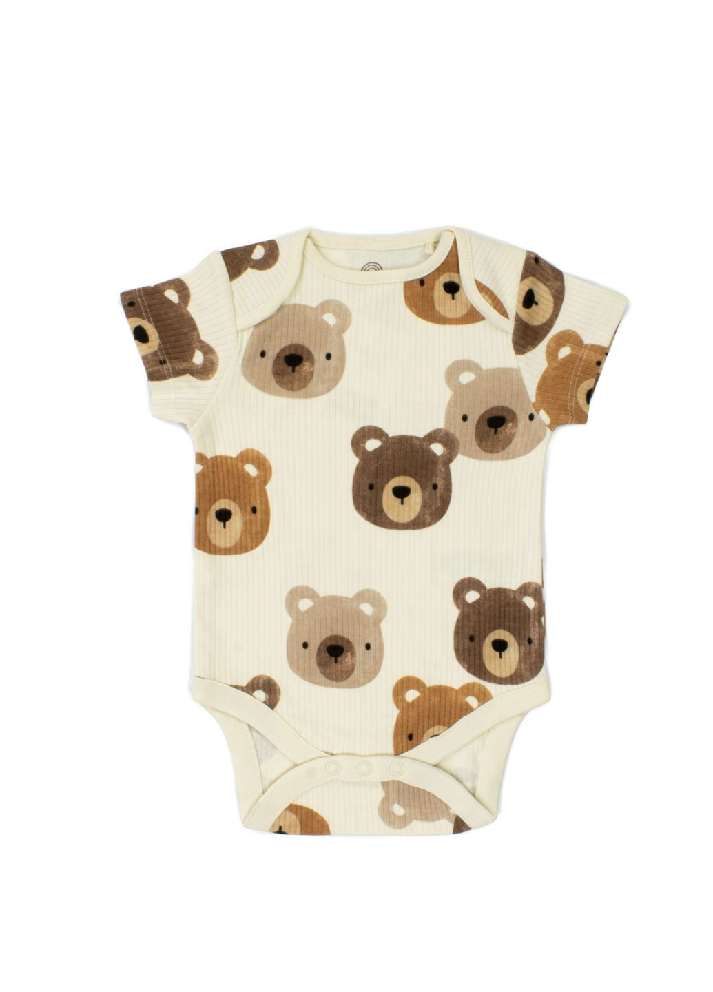 Боди детский молочный "Мишки" с коротким рукавом Next Trend (335047988)