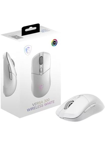 Миша S12-4301440-CLA VERSA 300 W WHITE, WIRELESS, RGB, WL, MSI (362712662)