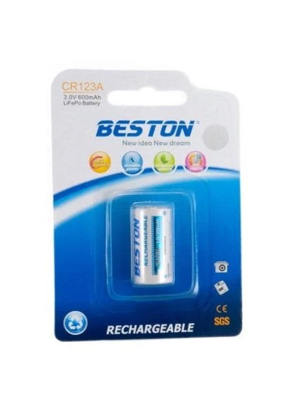 Акумулятор (AAB1844) Beston CR123A (16340) 600mAh Lithium (389561312)