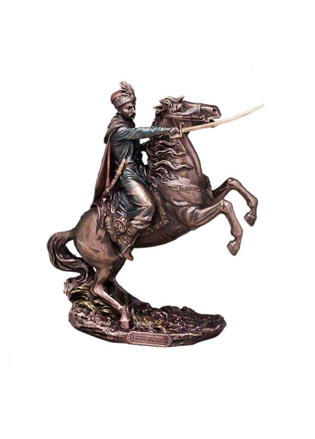 Настільна фігурка Український Гетьман на коні 22 см Veronese (278082365)