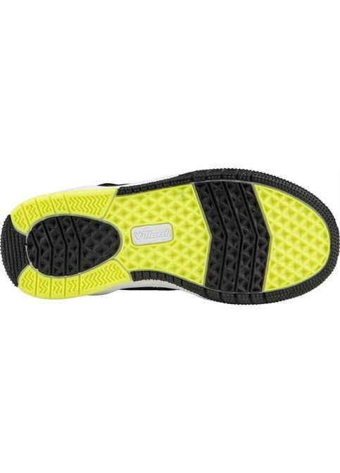 Черные повседневные, спортивные осенние осенние детские ботинки для мальчика, высокие до щиколотки, чёрные с неоновыми вставками, на липучке No Brand