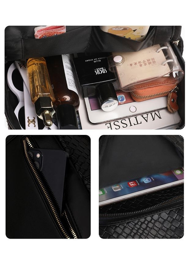 Женский кожаный городской рюкзак Daishu 1383 Weisen (329405150)