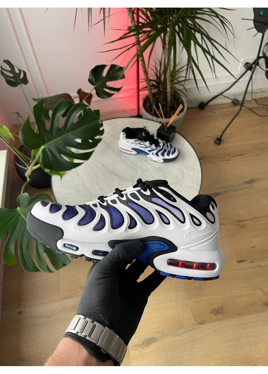 Кроссовки женские и мужские Nike Air Max TN Plus drift white purple | Найк Аир Макс ТН плюс белые фиолетовые No Brand фиолетовые демисезоны (362207194)