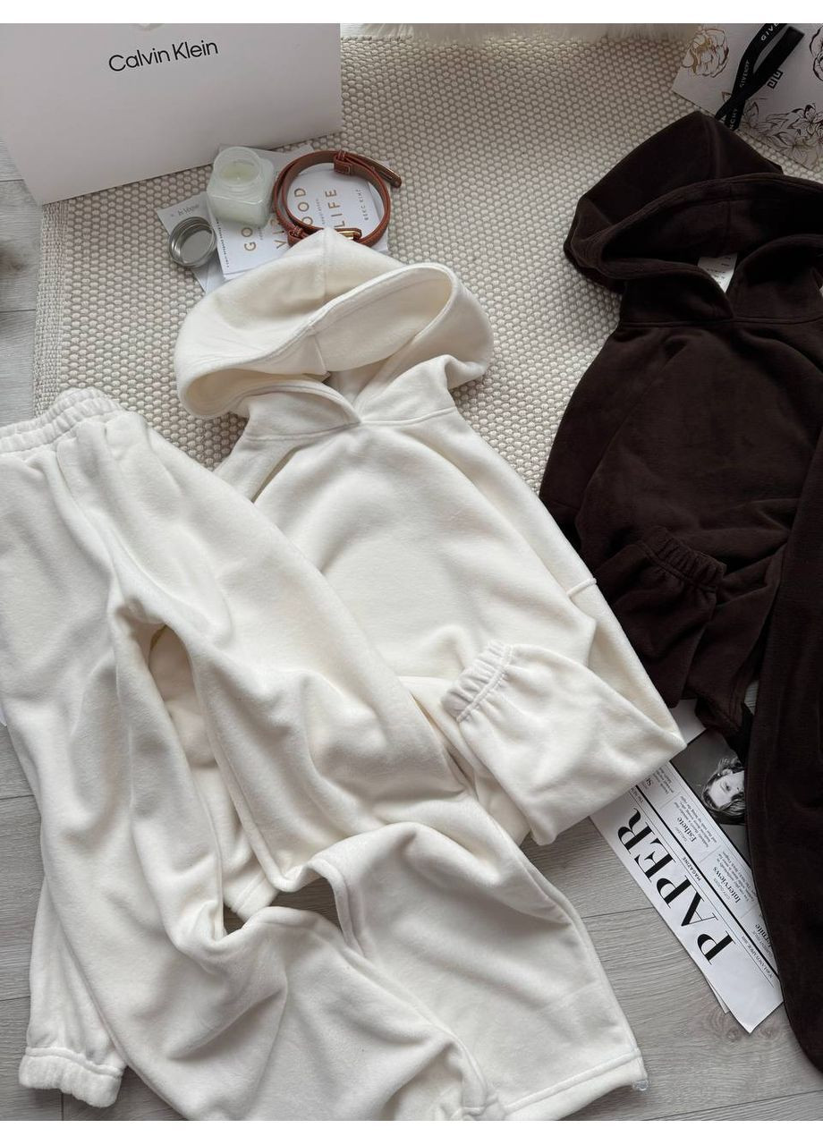 Женский флисовый спортивный костюм FINO Mode (368338882)