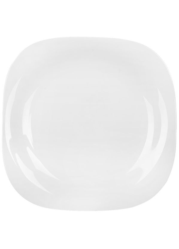 Тарелка обеденная Carine White квадратная 26 см (H5604) Luminarc (280946039)
