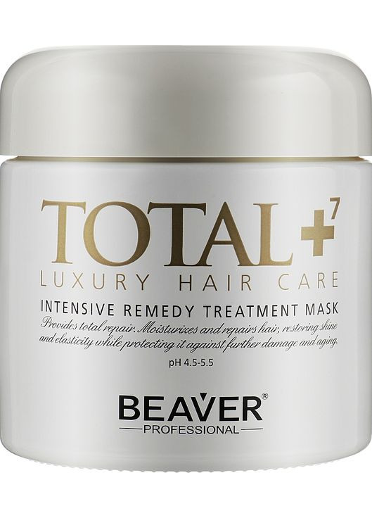 Омолоджувальна маска для проблемного волосся Total7 Mask 500ml (489345-74763) Beaver Professional (368602692)