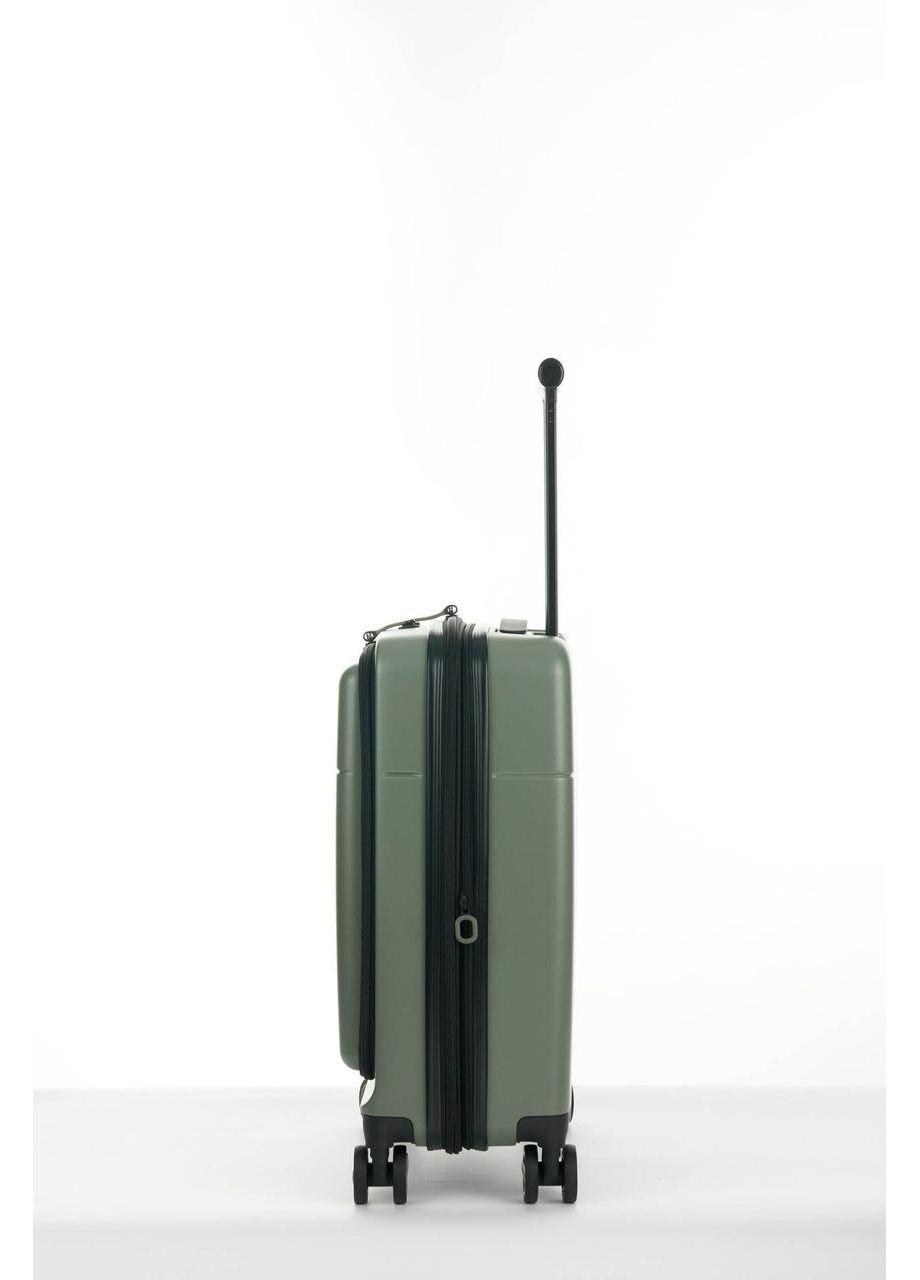 Дорожный чемодан маленький 40л из крепкого пластика 4-х колесный Velo (00322020) Bagland (319710768)