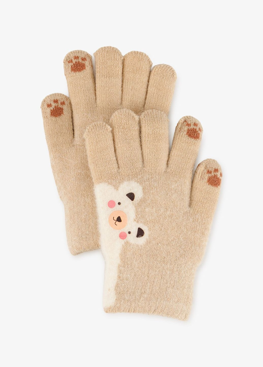 Перчатки для девочки 115-8 Бежевый shop (2000999157554) No Brand (362902835)