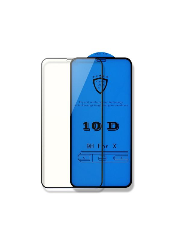 Захисне скло 10D iPhone 12/12 Pro No Brand (304254252)