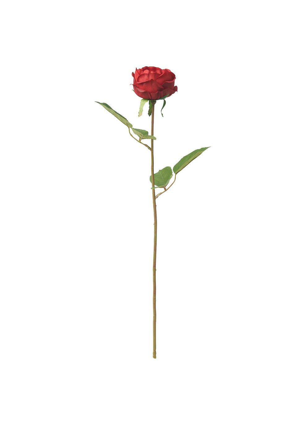 Искусственный цветок ИКЕА SMYCKA 52 см красная роза (40571795) IKEA (284117820)