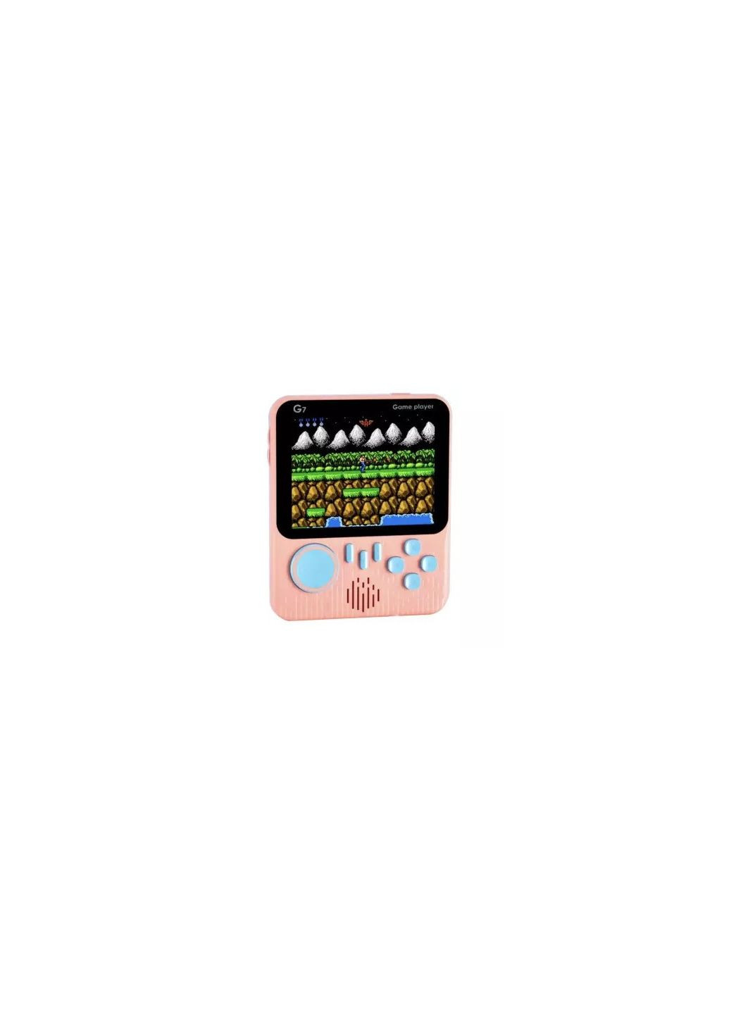 Портативная игровая консоль G7 розовая No Brand (280877244)