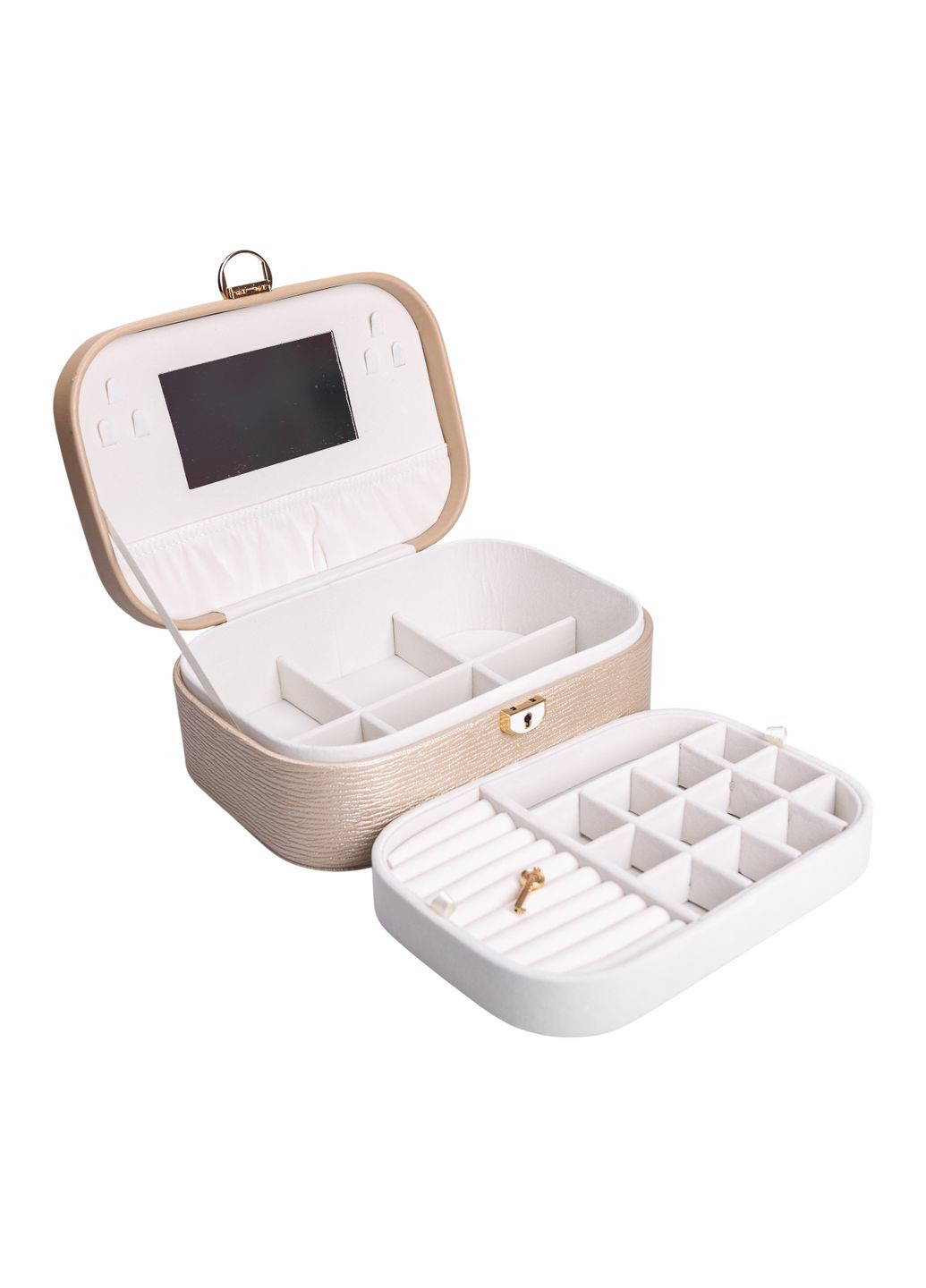 Скринька-органайзер для прикрас із замком 26х18х9,5 см, Yiwu (328440250)