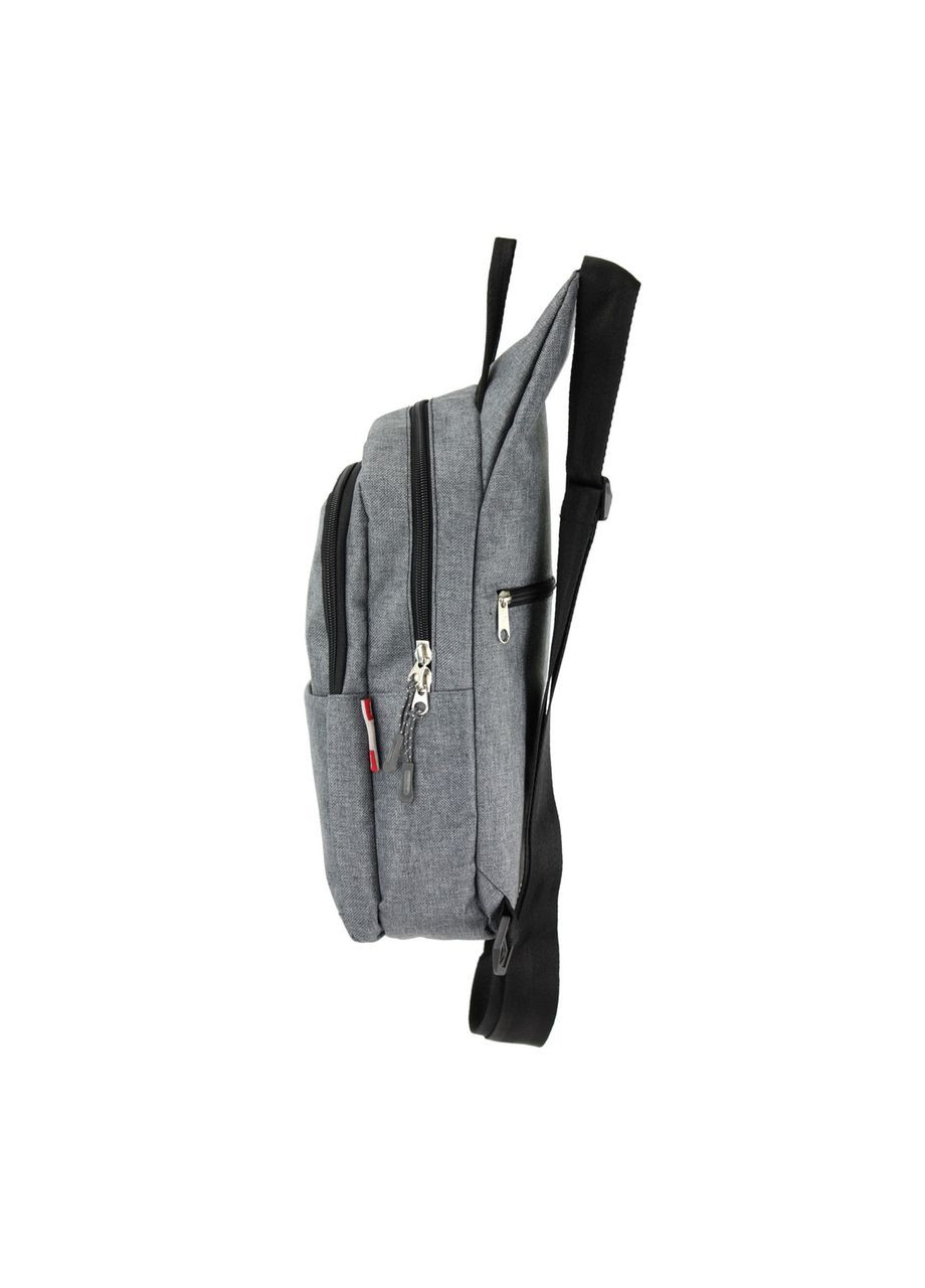 Однолямковий рюкзак слінг 112 сірий Wallaby (269994487)