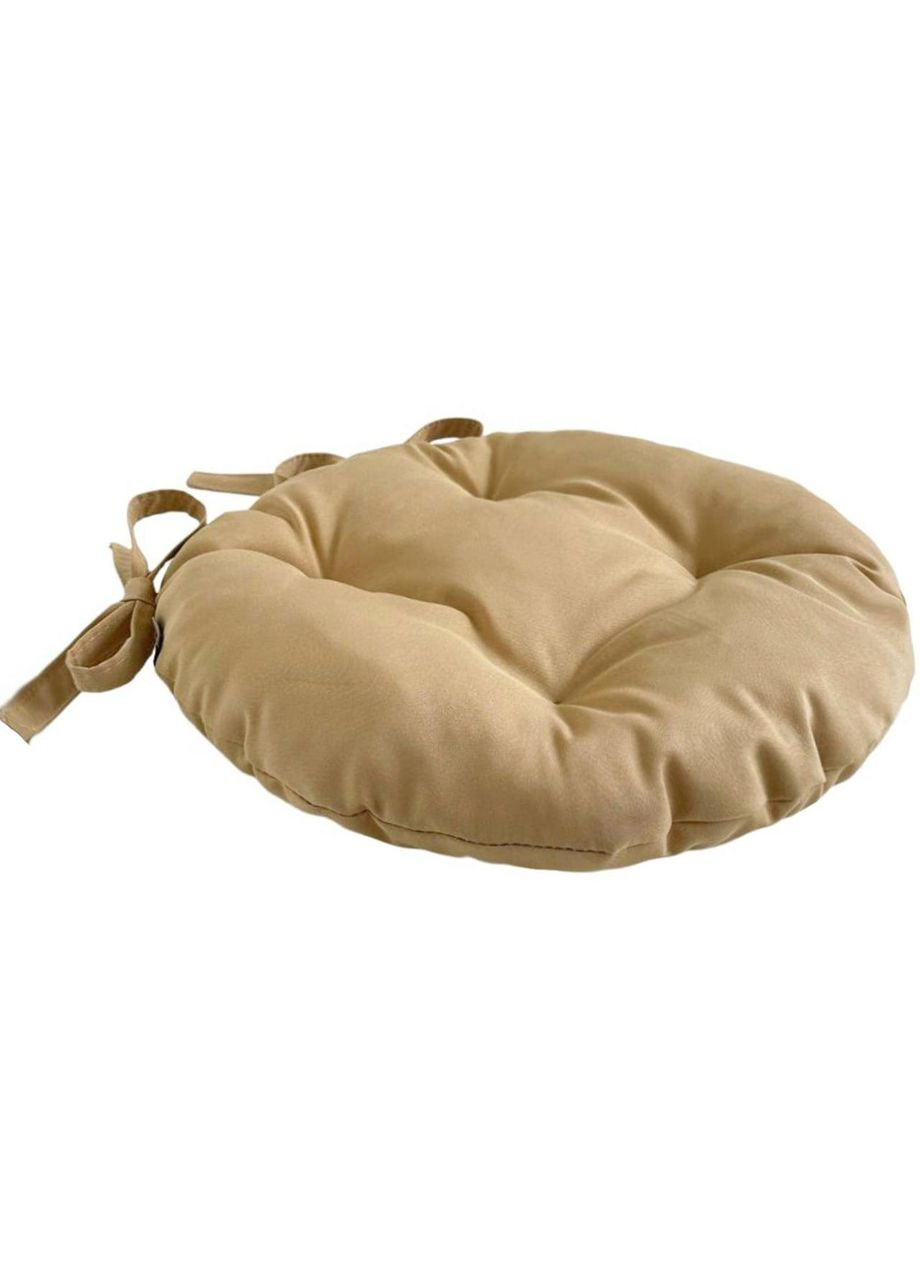 Подушка на стул и кресло см кремовый. No Brand (324828908)