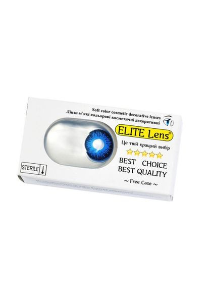 Кольорові лінзи «Блу 1.1» ELITE LENS (LN038) No Brand (327006631)