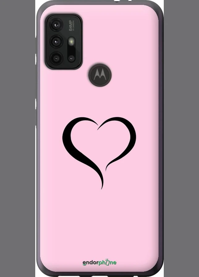 Чехол на Motorola Moto G20 Сердце 1 "4730u-2461-70447" Endorphone (333827161)