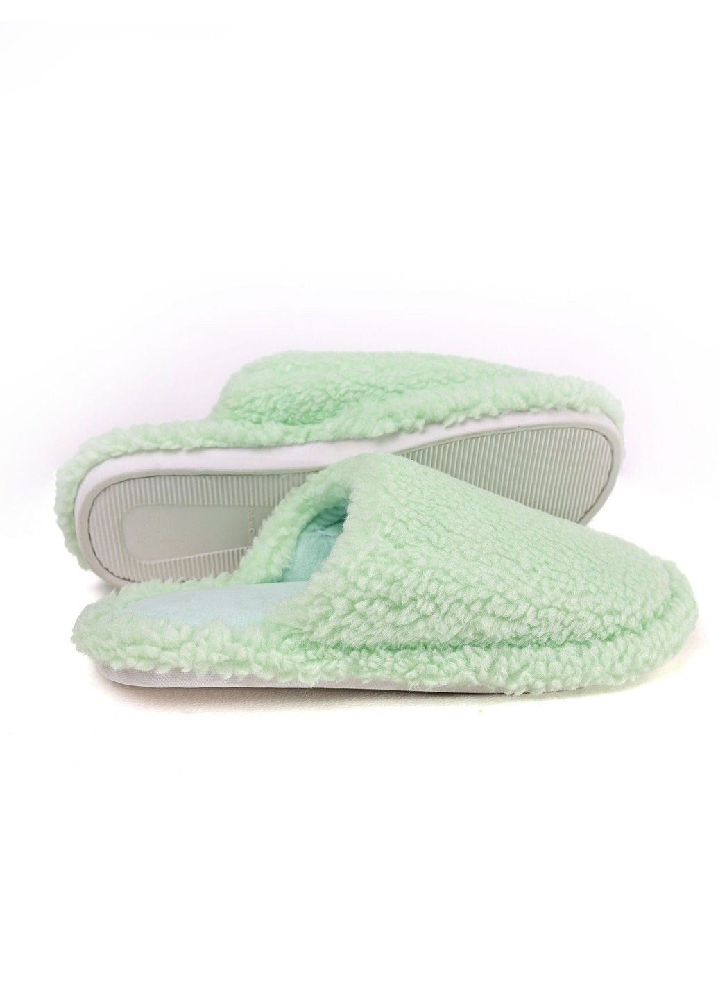 Мятные тапочки женские Lumo