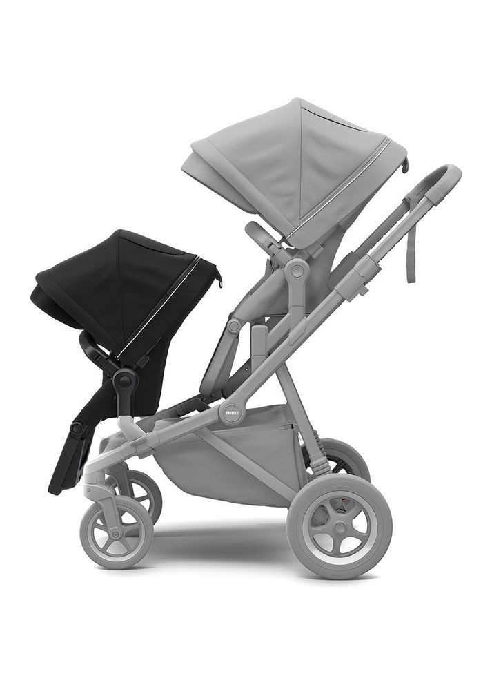 Прогулочне крісло Sleek Sibling Seat Midnight Black on Black TH 11000212 Thule (316625514)