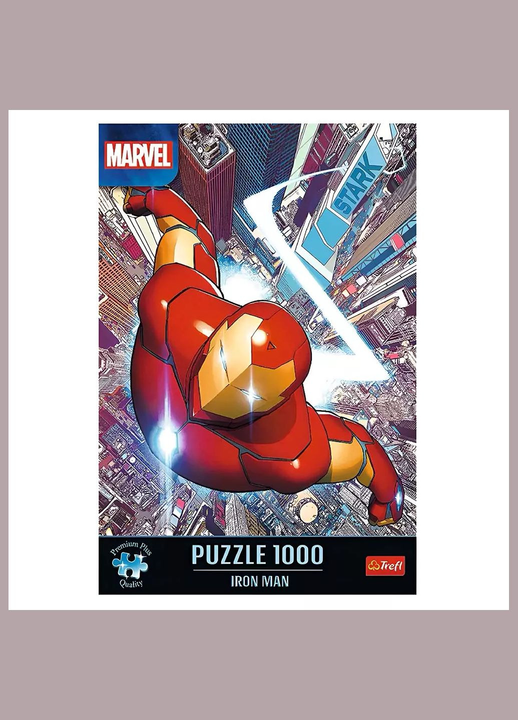 Пазли Marvel Залізна людина 1000 ел (10862) Trefl (333252578)