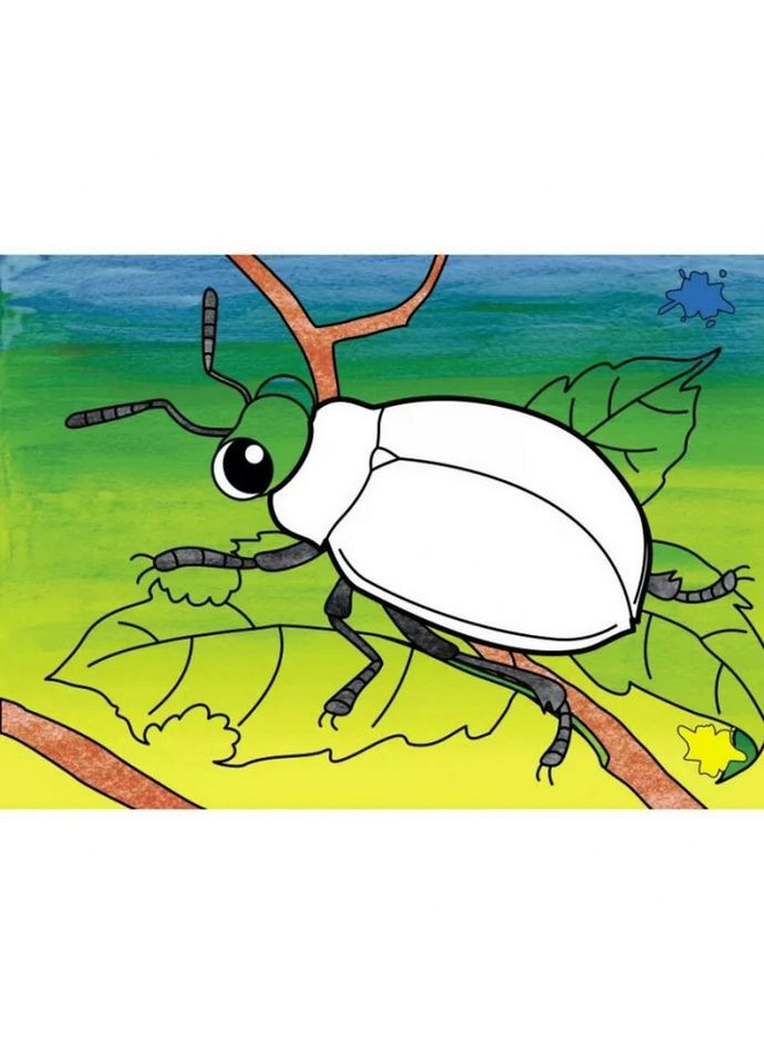 Дитяча книга "Розмальовка для самих маленьких: Кольори друзі" АРТ 19202 укр Ranok Creative (363203315)