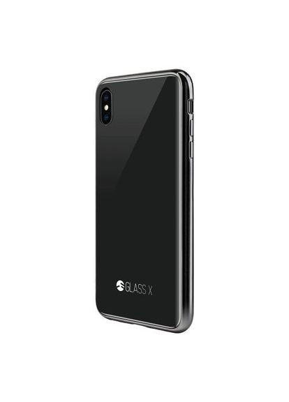 Чохол Glass X для iPhone XS Max чорний (GS-103-46-166-11) SwitchEasy (352506395)