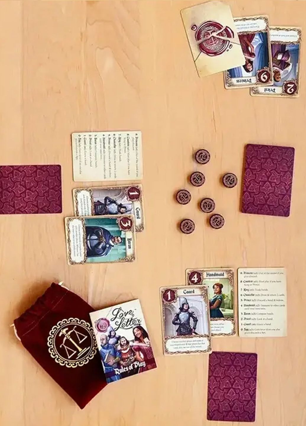 Настольная игра Love Letters / Письма влюбленных Game (326058640)