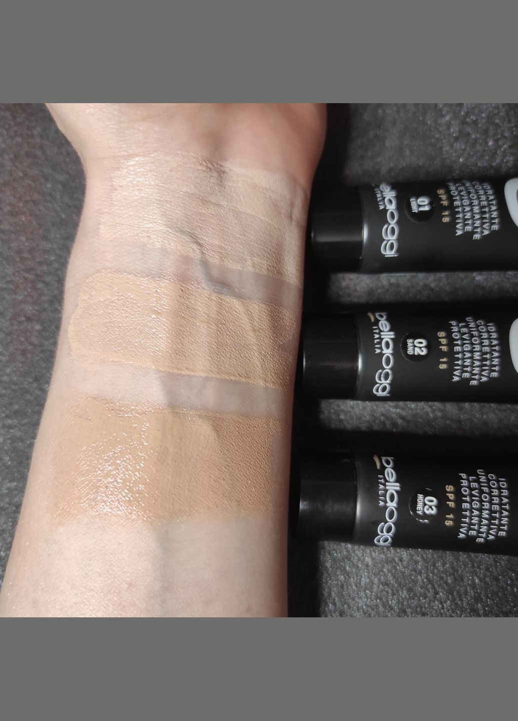 Тональний крем BB Cream 5+ - 02 Sand Bellaoggi (300854277)