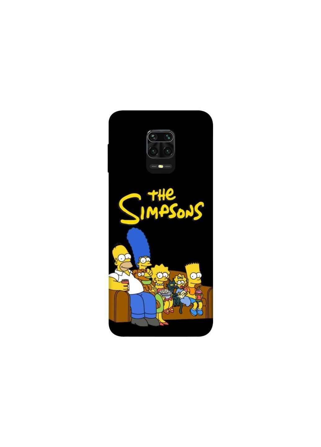 Чехол на Xiaomi Redmi Note 9s / Note 9 Pro / Note 9 Pro Max The Simpsons Frontalka (354672041)