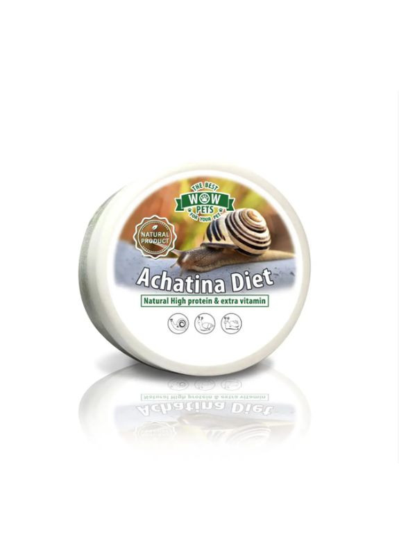 Корм для Ахатін Achatina Diet 175 г Wow Pets (266274767)
