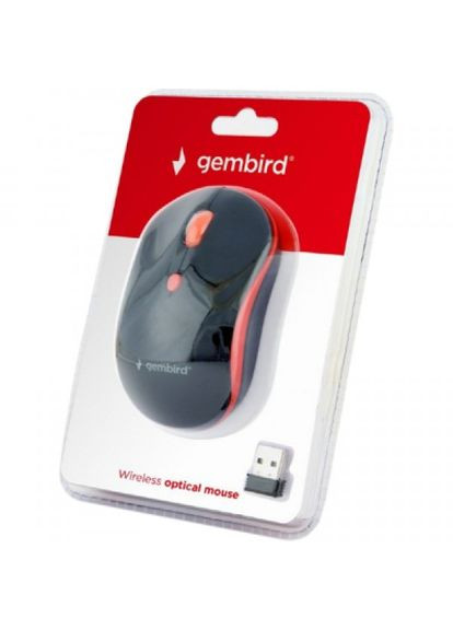 Мишка (MUSW-4B-03-R) Gembird musw-4b-03-r black+red (268146212)
