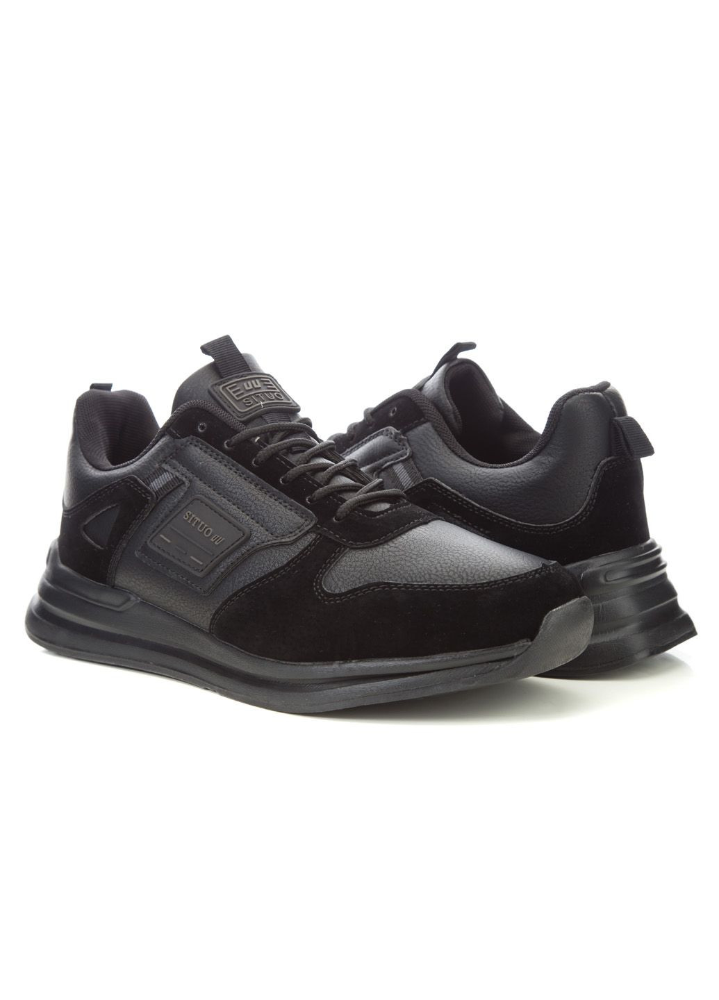 Черные всесезонные кроссовки мужские Situo