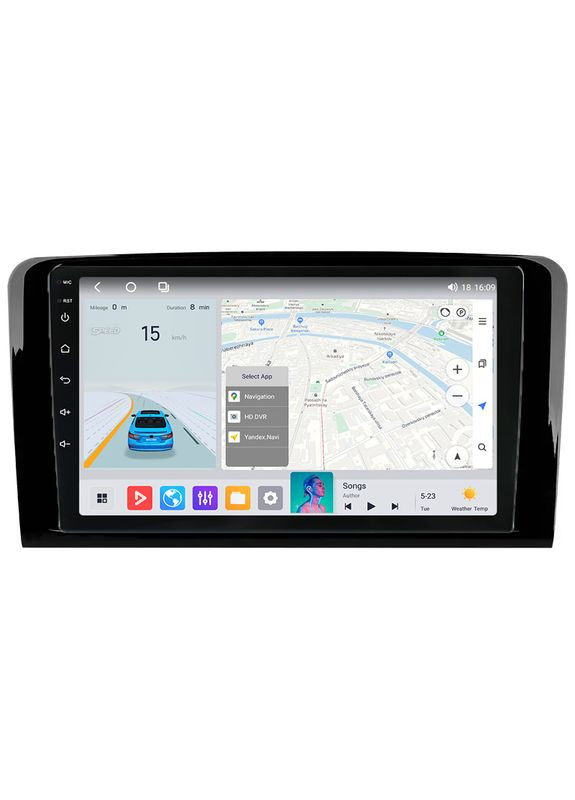 Штатная магнитола Mekede MN Mercedes-Benz Ml-class GL-class (2005-2009) IPS (369239566)