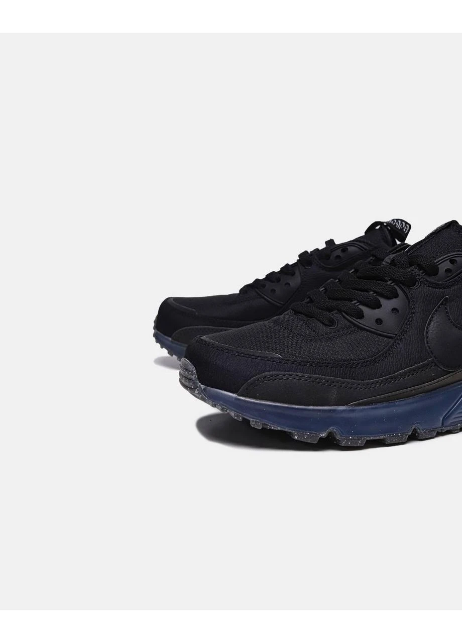 КРОССОВКИ ЖЕНСКИЕ NIKE AIR MAX 90 TERRASCAPE BLACK НАЙК АИР МАКС 90 ЧЕРНЫЕ No Brand чёрные демисезоны (391944973)