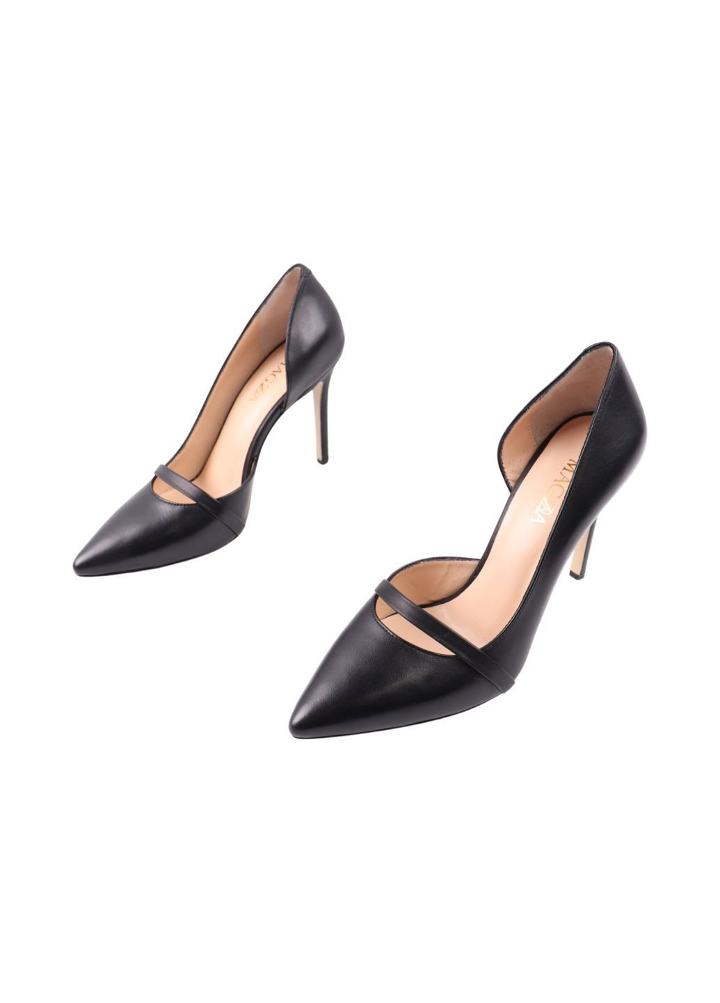 Magza Туфли женские черные натуральная кожа черный з, турция — (296568847)