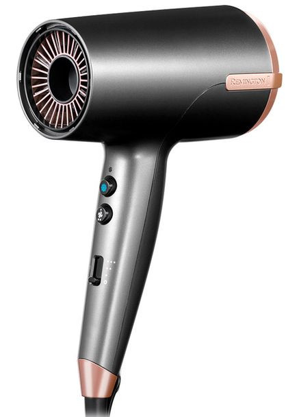 Фен D6077 2000 Вт серый Remington (364105181)