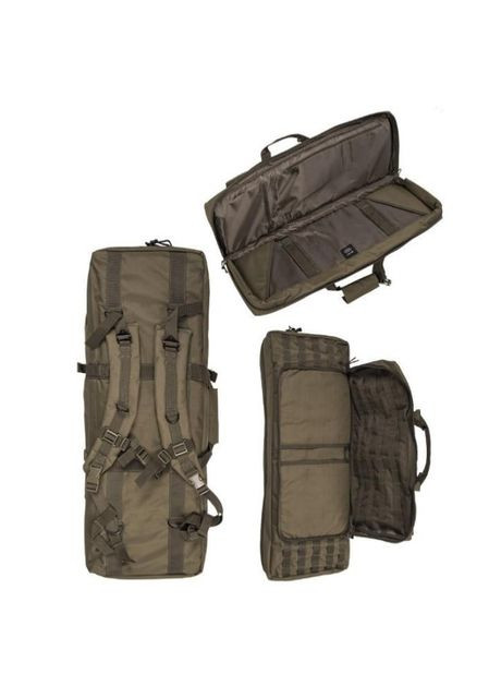 Сумка для зброї Транспортувальна 80 СМ MILTEC RIFLE CASE DOUBLE OLIVE 16193101 Mil-Tec (305743298)