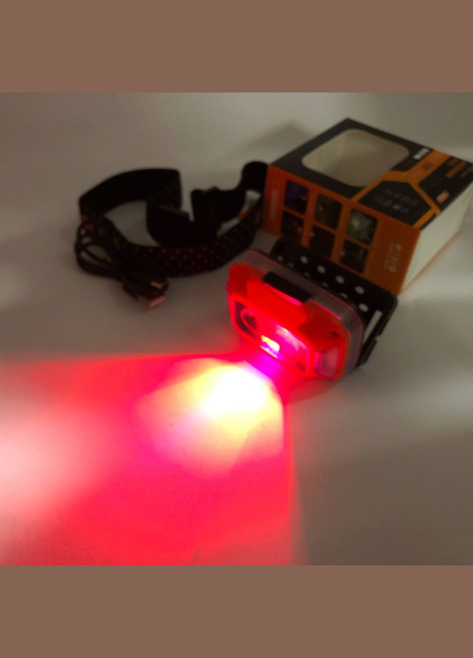 Налобный фонарь для сто WH-0218-XPG(white+yellow)+SMD(red), Фонарик на FM-937 голову диодный Bailong (351486010)