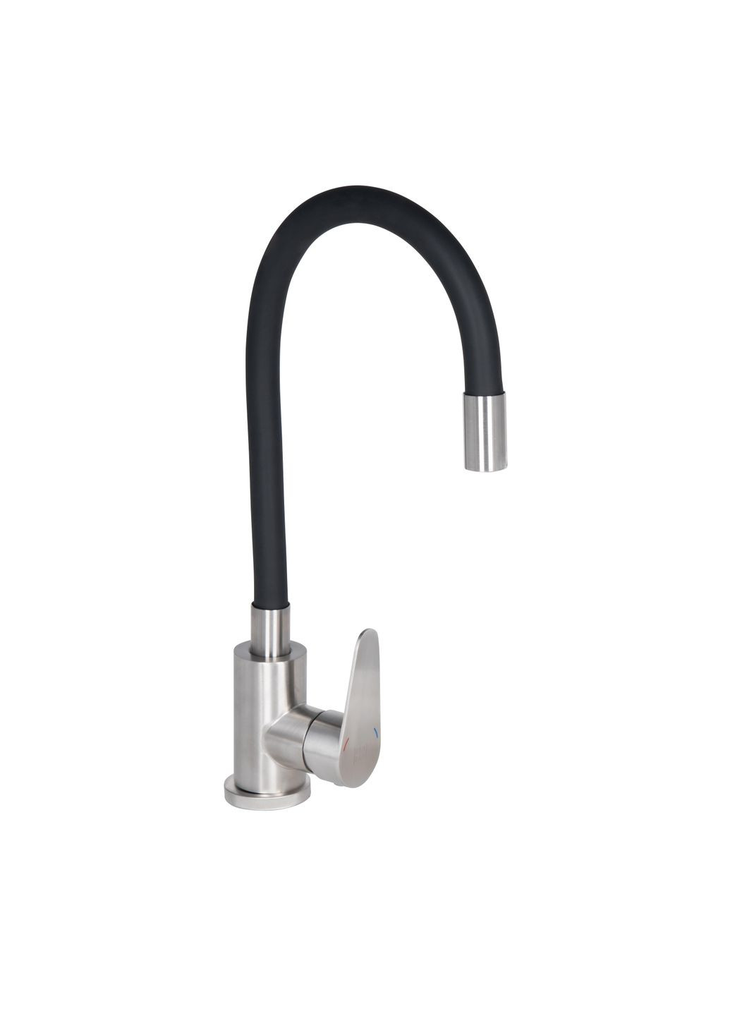 Смеситель для кухни Vida с гибким изливом (k35) LDVID015F3BLA43358 Black LIDZ 015F3 (323485836)