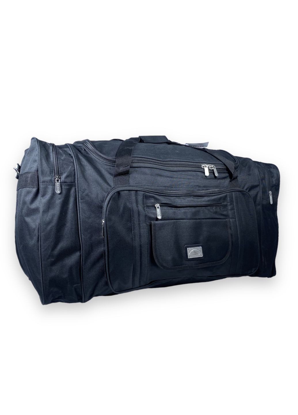 Дорожня сумка одне відділення дві бокових кишені три фронтальні кишені розмір: 80*40*35см чорна Kaiman (266912177)