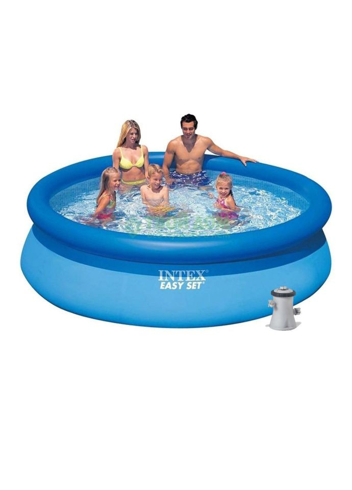 Басейн сімейний 28122 басейн сімейний, наливний, з фільтр + насосом Intex (326600546)