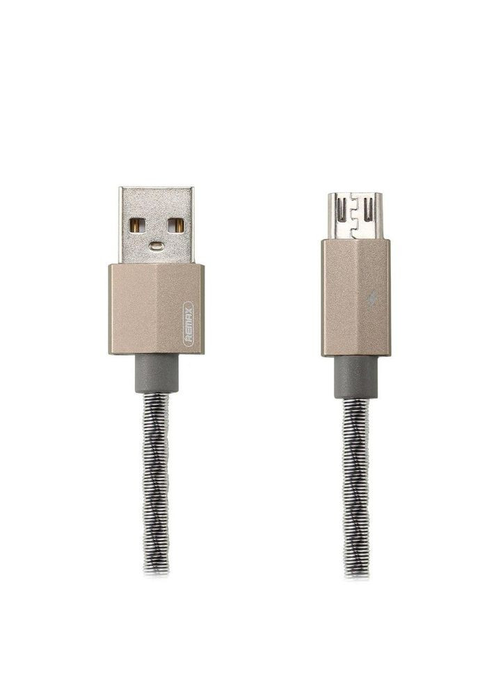 Micro USB кабель 1 м Gefon RC-110m-Silver Remax (369656762)