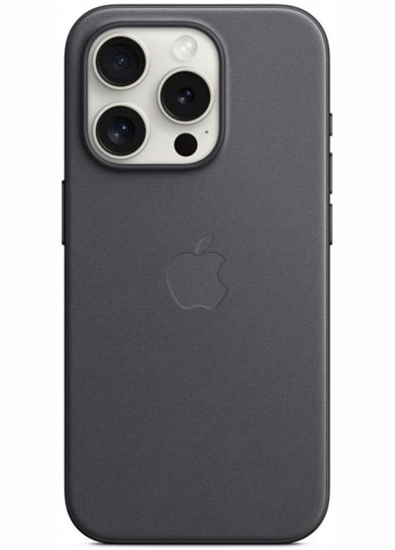 Чохол-накладка FineWoven Case with MagSafe для iPhone 15 Pro Black (MT4H3) Apple (341487770)