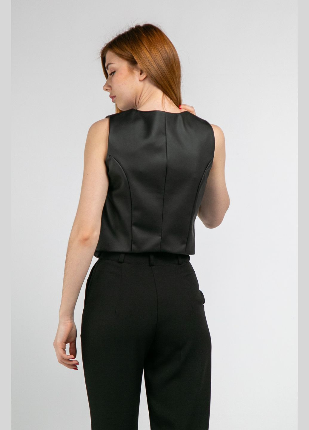 Классический жилет из эко-кожи. CHICLY (316645202)