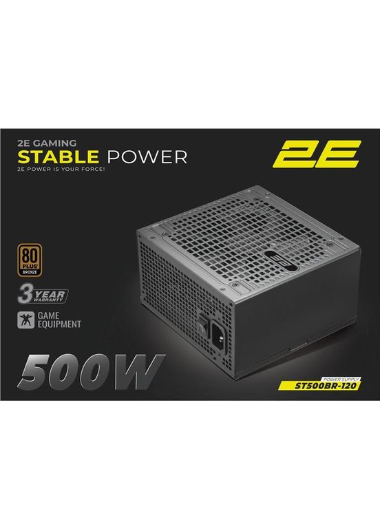 Блок питания Stable Power 500W (2E-ST500BR-120) 2E Gaming (368575741)