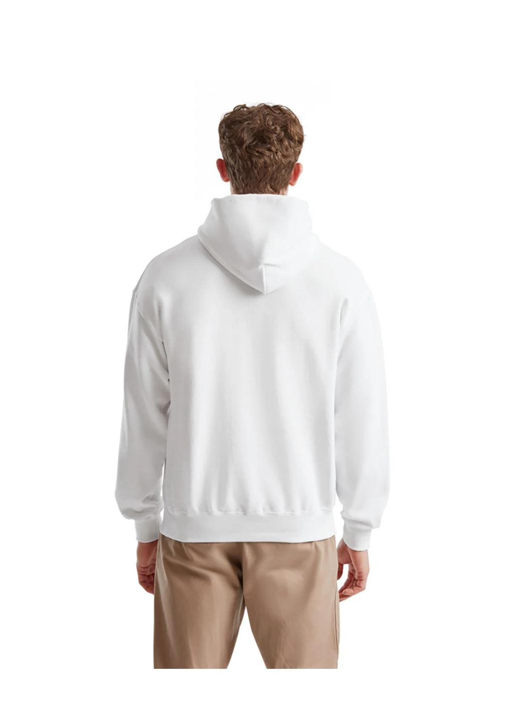 Толстовка мужская Classic hooded sweat Белый (K062208030XL) Fruit of the Loom (371220768)