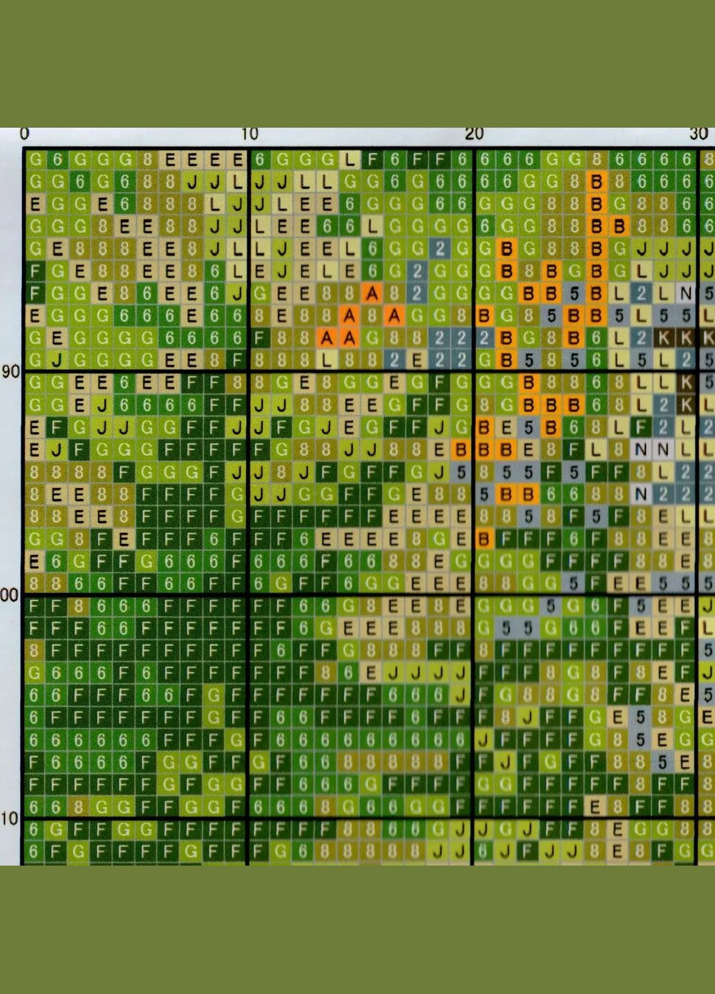 Набір для вишивання за нанесеною на канву схемою "Autumn scenery". AIDA 14CT printed 46*29 см Joy Sunday (313614240)