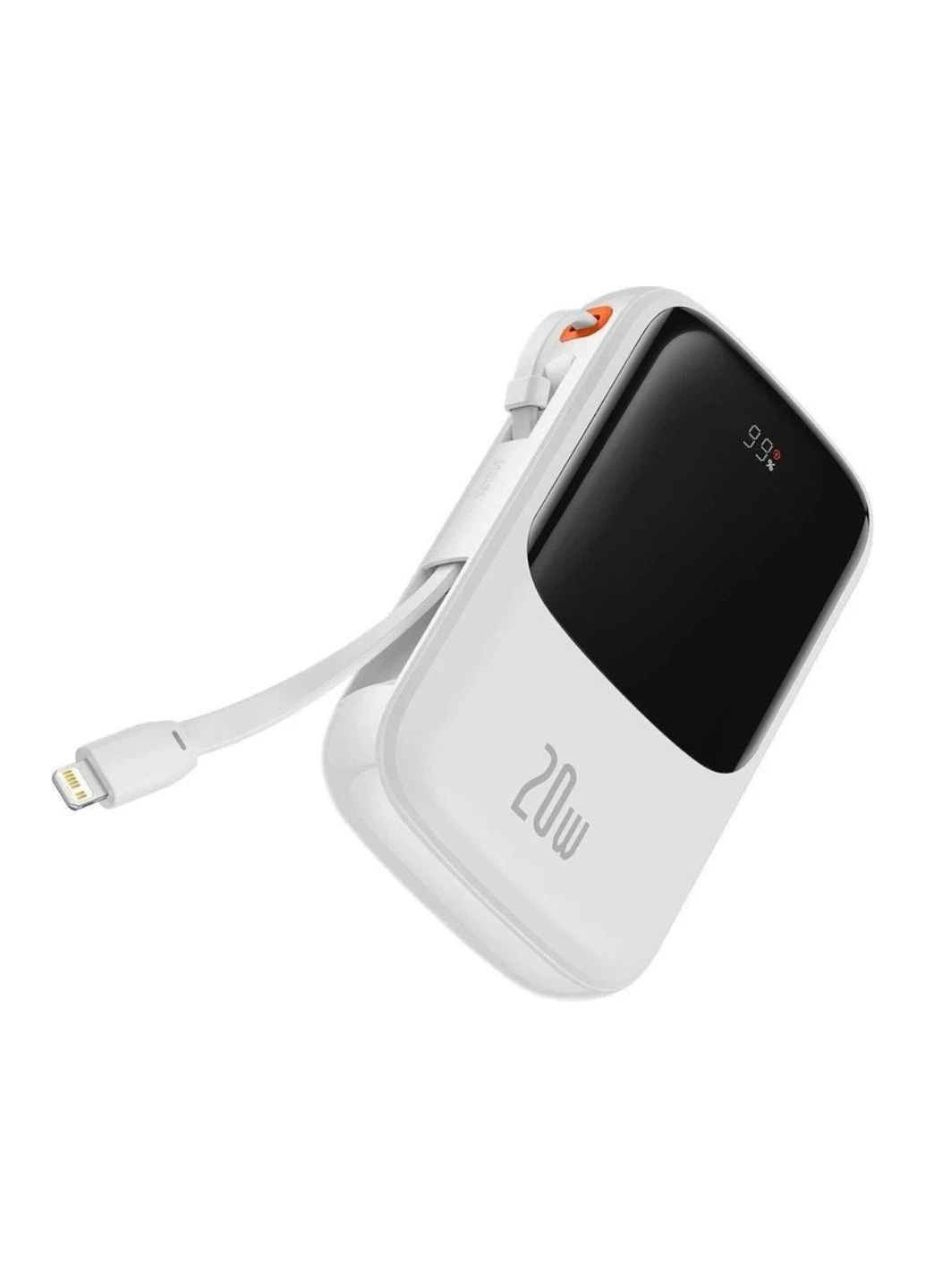 Внешний аккумулятор Digital Display Fast Charge Power Bank 10000mAh 20W iP Edition （С: Простой зарядный кабель Type-C Baseus Qpow Pro (385619267)
