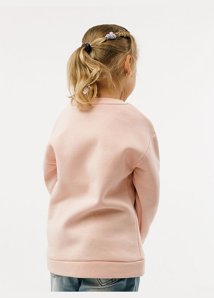 Divonette світшот для дівчинки колір рожевий cb-00229861 рожевий футер